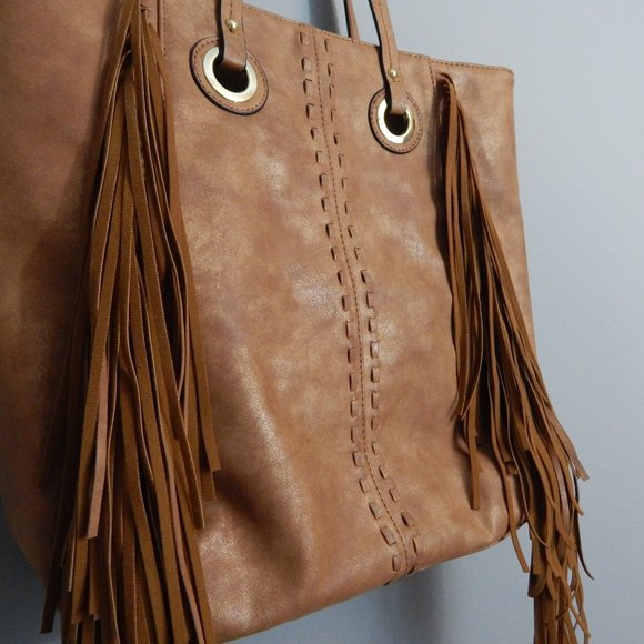 Mossimo Supply Co. Handbags - Mossimo Shoulder Bag with Fringe